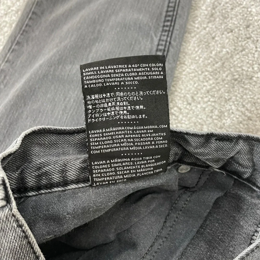 Harley Davidson Jeans Mens 36 x 31 Straight Faded Y2K Biker Moto (Tag 36x34)